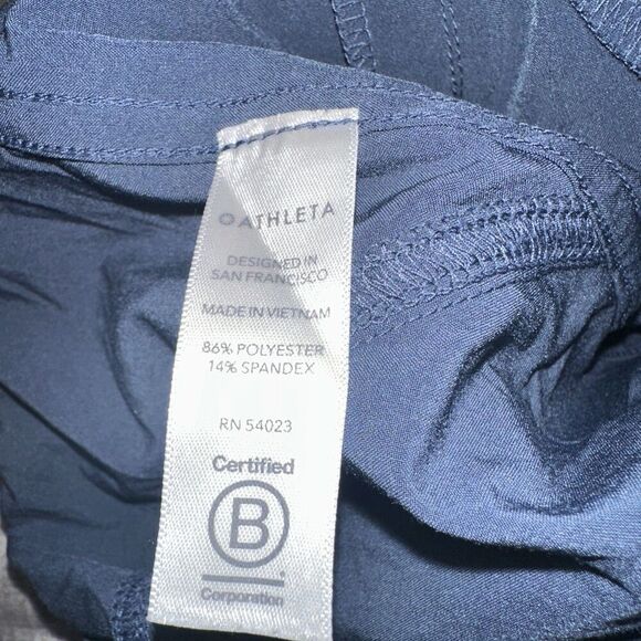 Women’s Athleta Unbound Jumpsuit Joggers Size S Zip Pockets EC - Picture 7 of 7